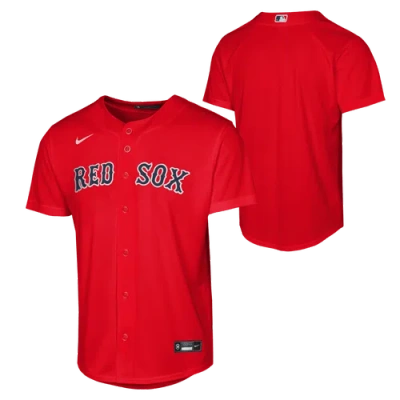 Nike Kids' Youth  Red Boston Red Sox Alternate Replica Jersey