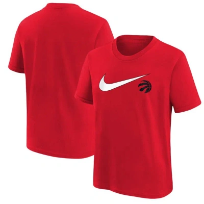 Nike Kids' Youth  Red Toronto Raptors Swoosh T-shirt