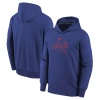 NIKE YOUTH NIKE ROYAL NEW YORK METS AUTHENTIC COLLECTION PERFORMANCE PULLOVER HOODIE