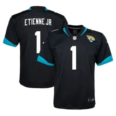 Nike Kids' Youth  Travis Etienne Black Jacksonville Jaguars Alternate Player Game Jersey