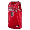 Nike Zach Lavine Chicago Bulls 2023/24 Icon Edition Big Kids'  Nba Swingman Jersey In Red