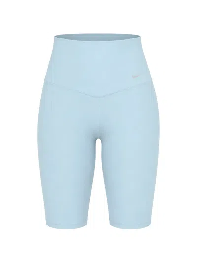 Nike Zenvy Biker Shorts In Blue