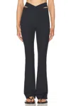 Nike Zenvy Cutout Gentle Support High Waisted Rib Flare Legging