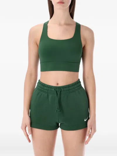Nike Zenvy Cutout Sports Bras In Green