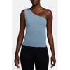 Nike Zenvy Dri-fit Asymmetrical Tank Top In Blue