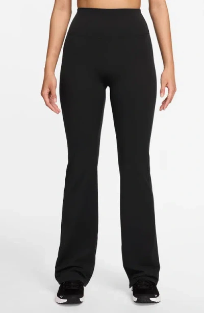 Nike Zenvy Dri-fit Flare Leggings In Black