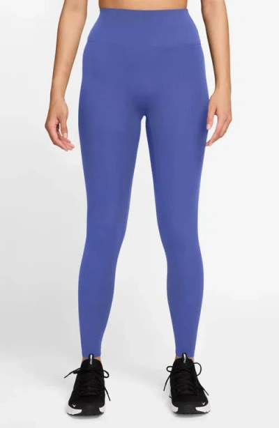Nike Zenvy Dri-fit High Waist 7/8 Leggings In Blue