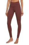 Nike Zenvy Dri-fit High Waist Leggings In Red