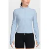 Nike Zenvy Dri-fit Long-sleeve Full Zip Top In Blue