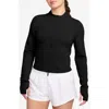 Nike Women's Zenvy Dri-fit Full-zip Long-sleeve Top In Black/cool Grey