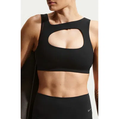 Nike Zenvy Dri-fit Sports Bra In Multi