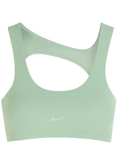 Nike Zenvy Dri-fit Infinasoft Sports Bra In Green