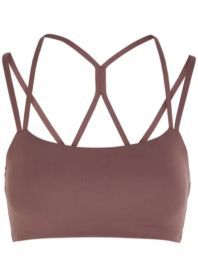 Nike Zenvy Dri-fit Infinasoft Sports Bra In Purple