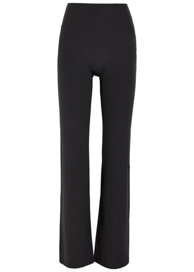 Nike Zenvy Flared-leg Infinasoft Leggings In Black