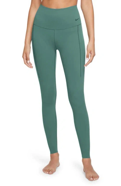 Nike Zenvy Gentle Support High Waist Pocket Ankle Leggings In Green