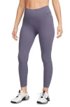 Nike Women's Zenvy Gentle-support High-waisted 7/8 Leggings In Daybreak/ Black