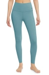 Nike Zenvy Gentle Support High Waist Pocket Ankle Leggings In Blue