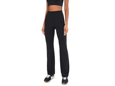 Nike Zenvy Gentle-support High-waisted Flared Leggings In Black