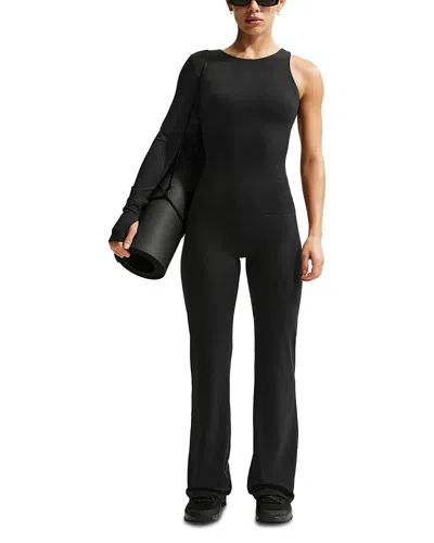 Nike Zenvy High Rise Flare Pants In Black