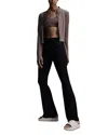 Nike Zenvy High Rise Flared Leg Pants In Black