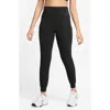 Nike Zenvy High Waist Joggers In Black/ Black