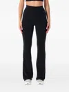 Nike Zenvy High-waisted Flared Leggings In Black
