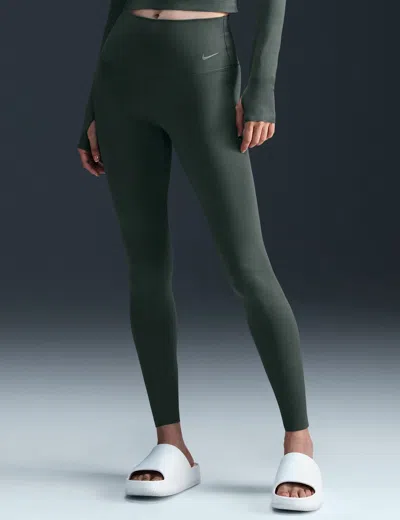 Nike Zenvy High Waisted Leggings In Green