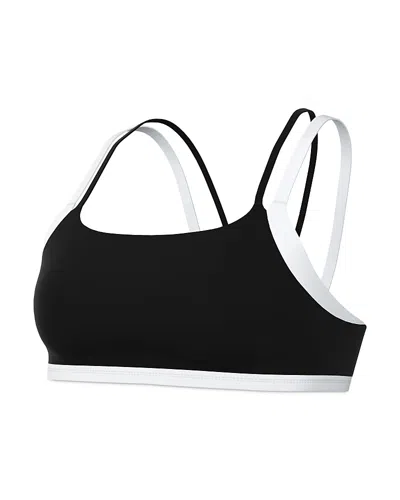 Nike Zenvy Light Support Padded Sports Bra In Black