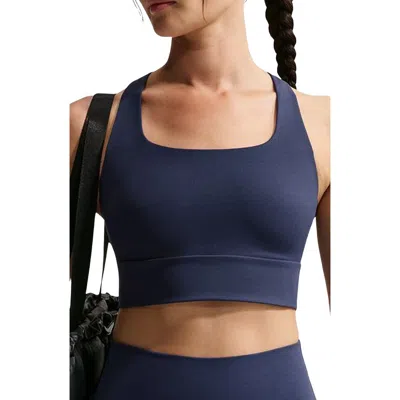 Nike Zenvy Light-support Sports Bra In Blue
