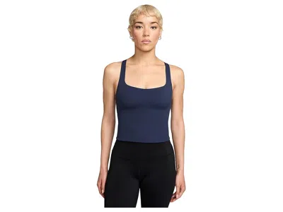 Nike Zenvy Light Support Sports Bra Tank Top In Blue
