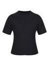 Nike Zenvy Rib T-shirt In Black