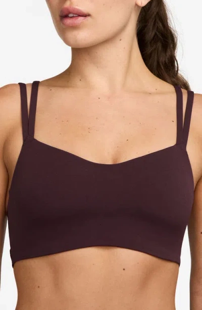 NIKE NIKE ZENVY STRAPPY LIGHT-SUPPORT PADDED SPORTS BRA