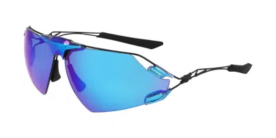 Nike Zeus Edge Ev24030 410 Men's Sunglasses Blue Size 76