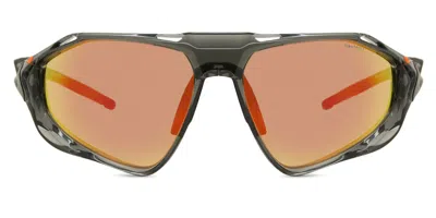 Nike Zeus Rise E If1113x 084 Men's Sunglasses Grey Size 63 In Gray