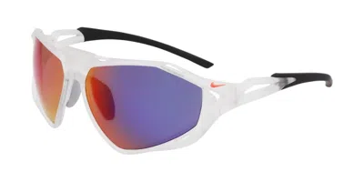 Nike Zeus Rise E If1113x 900 Men's Sunglasses White Size 63
