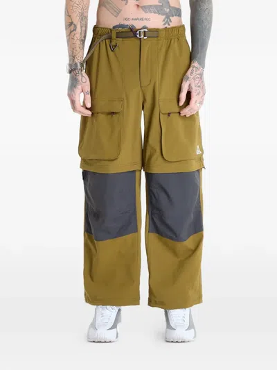 Nike Zip Cargo Trousers In Green