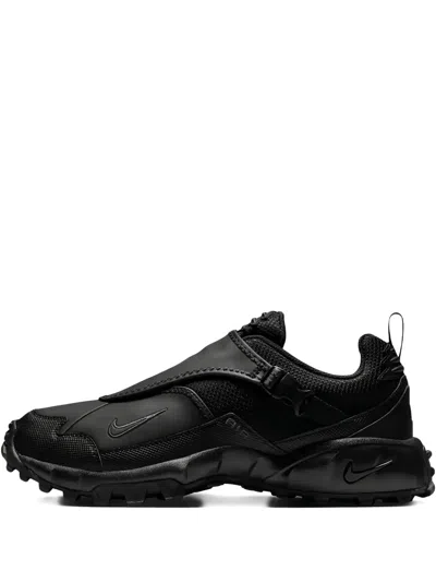 Nike Zip-fastening Lug-sole Sneakers In Black