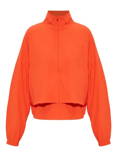 Nike Zip Jacket In Orange