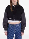 Nike Zip-up Bomber Jacket In Black