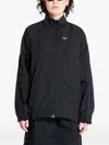 Nike Zip-up Bomber Jacket In Black