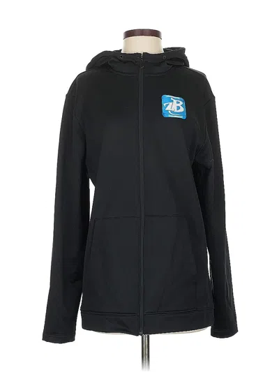 Pre-owned Nike Zip Up Hoodie In Black