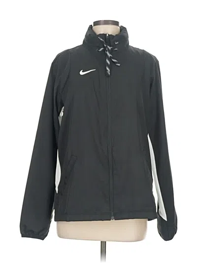 Pre-owned Nike Zip Up Hoodie In Black