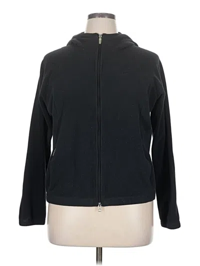Pre-owned Nike Zip Up Hoodie In Black