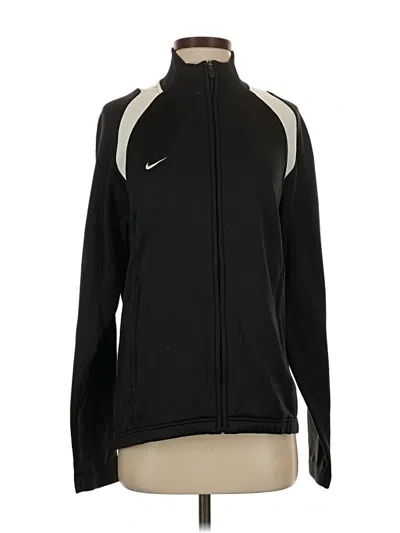 Pre-owned Nike Zip Up Hoodie In Black