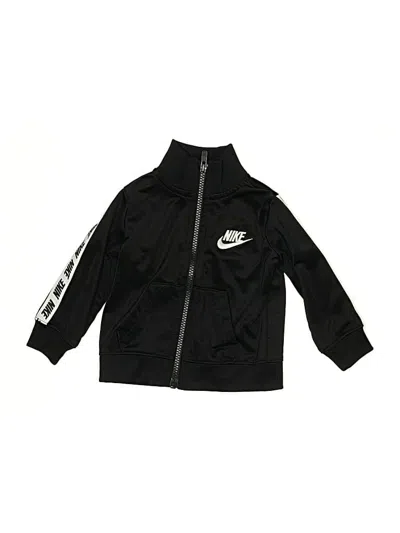 Pre-owned Nike Babies' Zip Up Hoodie In Black