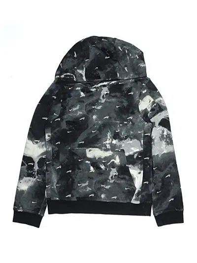 Pre-owned Nike Kids' Zip Up Hoodie In Black