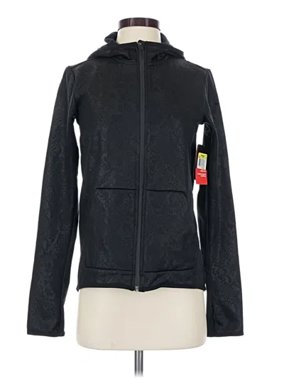 Nike Zip Up Hoodie In Black