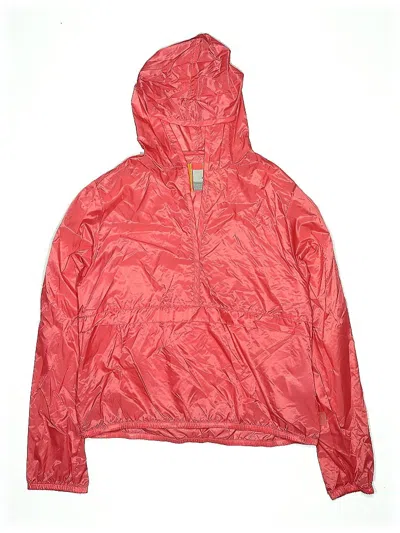 Pre-owned Nike Kids' Zip Up Hoodie In Red