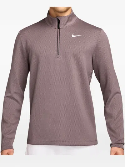 Nike Zip Victory Sweater In Pink