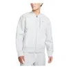 Nike Zipped Bomber Jacket 'grey' In Gray